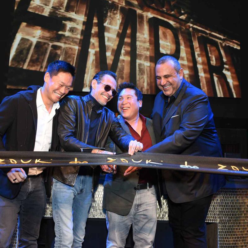 Zouk Los Angeles ribbon cutting on opening night